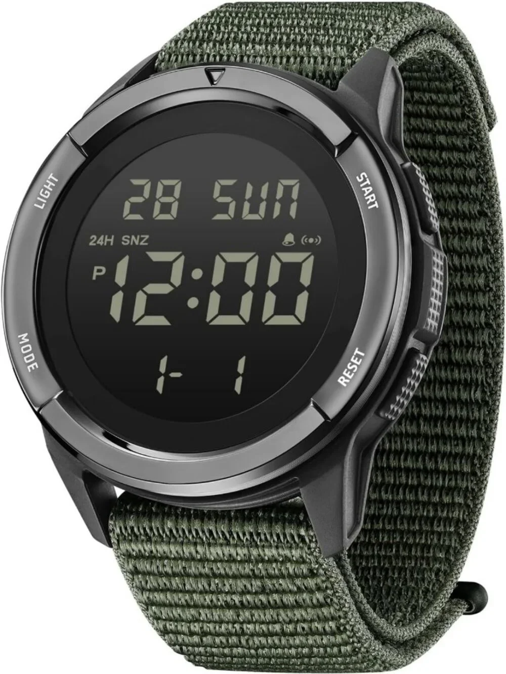 Tactical Waterproof Sports Watch for Men & Women | LED Backlight, Stopwatch
